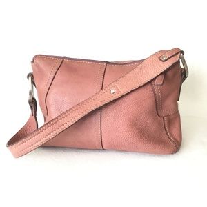 Beautiful Fossil Leather Bag!